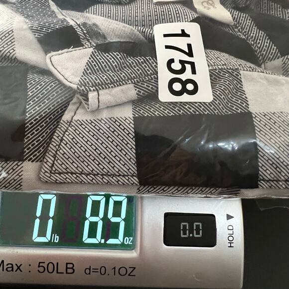 Khakis & Co Plaid Long Sleeve Double Pocket Button Down Blouse | Women's Plus 3X - Picture 9 of 9